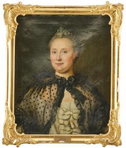 EKLUND Anders 1737-1802,Porträtt föreställande Margaretha Lagerstråhle,Uppsala Auction SE 2020-08-18