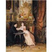 EKWALL Knut 1843-1912,THE CHESS GAME,Sotheby's GB 2009-06-03