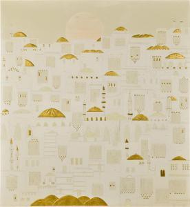 EL HUSSEINI Jumana 1932-2018,Untitled (Mecca),1985,Sotheby's GB 2024-04-23