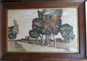 ELDER Andrew Taylor 1908-1966,Landscapes with trees,1932,Bellmans Fine Art Auctioneers GB 2012-08-01