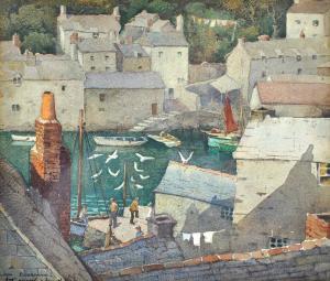 ELDERSHAW John Roy 1892-1973,Polpero, Cornwall,Elder Fine Art AU 2019-03-31