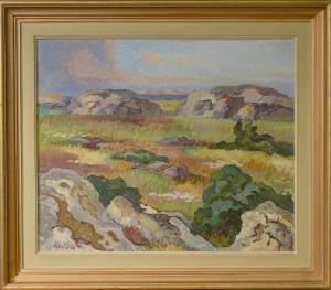 ELDH Albert 1878-1955,Landskapsbild.,Auktionskompaniet SE 2008-11-02