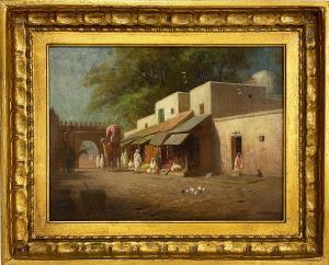 ELDRED Lemuel D 1848-1921,Middle Eastern market,CRN Auctions US 2021-10-24