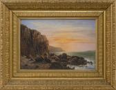 ELDRED Lemuel D 1848-1921,Rocky coastal scene, possibly Grand Manan,Eldred's US 2018-11-16