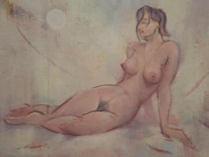 ELIAS Arthur Edward 1800-1900,study of a nude,Crow's Auction Gallery GB 2017-07-05
