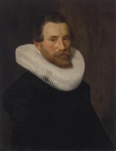 ELIAS Nicolaes Pickenoy 1590-1653,Portrait of a gentleman, bust-length,1629,Christie's GB 2021-10-14