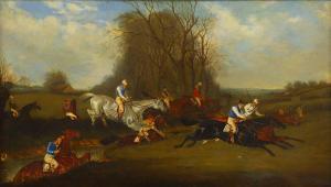 ELIOT Granville 1800-1900,A steeplechase,Sworders GB 2023-07-11