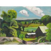 ELIOT Ruth 1913-2001,SEPTEMBER LANDSCAPE,Joyner CA 2007-05-29