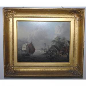 ELIZABETH COLERIDGE 1807-1865,DUTCH CANAL SCENE,Sotheby's GB 2006-10-24