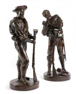 ELKINGTON 1800,FIGURES OF SOLDIERS,19th century,Woolley & Wallis GB 2022-03-30