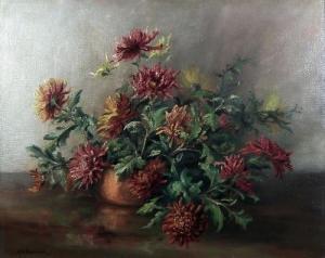 ELLENSHAW J 1900-1900,Still life of flowers,Canterbury Auction GB 2012-07-10