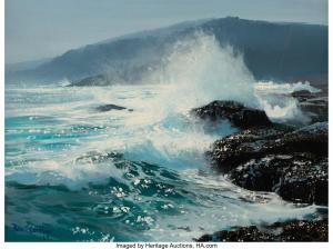 ELLENSHAW Peter 1913-2007,Crashing Waves,1969,Heritage US 2024-03-21