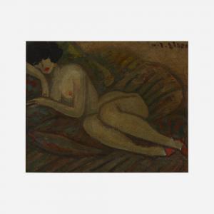 ELLER 1894-1940,Reclining Nude,Rago Arts and Auction Center US 2023-08-16