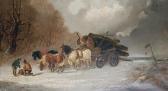 ELLERMAN Morriz 1800-1800,The timber cart,1877,Bonhams GB 2008-09-09