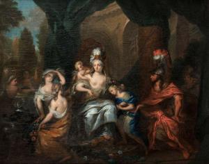 ELLIGER Ottomar II 1666-1735,Scène allégorique,Millon & Associés FR 2018-09-18