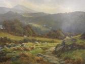ELLIOT James 1882-1897,lake district with meandering stream and,19th century,Crow's Auction Gallery 2016-09-14