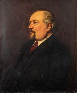 ELLIOT James 1882-1897,Portrait of Mr William Smallwood,1891,Bearnes Hampton & Littlewood 2024-01-16