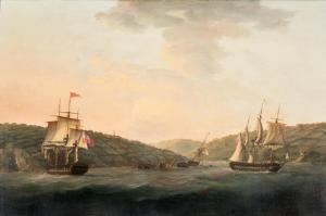 ELLIOT Thomas 1790-1800,The Capture of the 32-Gun French Frigate 'Amiable',Skinner US 2023-11-02