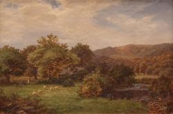 ELLIOTT James 1848-1874,Mountain river landscape,Keys GB 2016-11-24