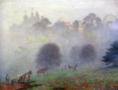 ELLIS Arthur 1856-1918,Autumn morning, Greenwich Observatory,Gorringes GB 2012-06-28