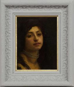 ELLIS Arthur 1856-1918,PORTRAIT OF A LADY,McTear's GB 2023-02-01