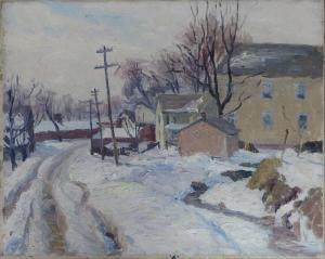 ELLIS Howard 1887-1962,Snow Bound,Wiederseim US 2018-11-24
