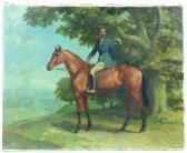 ELLIS Lionel 1903-1988,Rider on a Bay Horse in a landscape,Ewbank Auctions GB 2021-09-16