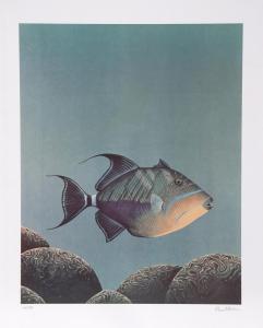 ELLIS Richard 1938,Trigger Fish,1978,Ro Gallery US 2022-08-03