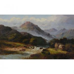 ELLIS Walter Erasmus 1800-1900,On the Derwent, Cumberland,Dreweatts GB 2018-04-17