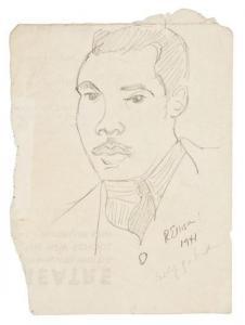 ELLISON Ralph 1913-1994,Self-portrait,1971,Bloomsbury New York US 2009-09-24