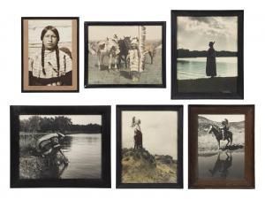 ELLSWORTH Clarence Arthur 1885-1961,American Indians,20th century,Hindman US 2022-08-26