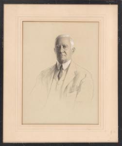 ELLWOOD WALLACE FREDERICK,Portrait of a gentleman,1921,Eldred's US 2017-01-21