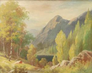 ELMER NOBLE Raymond 1880-1947,Sierra Landscape,Clars Auction Gallery US 2018-08-12