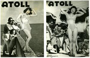 ELMERICH QUINIO,photomontages pour les bikinis Atoll,Chayette et Cheval FR 2015-03-05