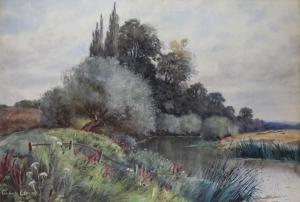 Elmes Gertrude,Scene on the River Thames,1901,Wright Marshall GB 2019-05-27
