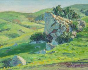 Elstad Ron 1944,Green Hills of Spring,John Moran Auctioneers US 2018-01-23