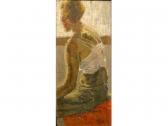 EMANUELLI Oreste 1893-1977,Ritratto di donna seduta,Caputmundi Casa d'Aste IT 2013-06-24