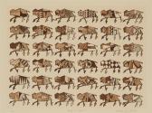Emerson Anthony Chee 1963,Thirty-Six Buffaloes,John Moran Auctioneers US 2023-03-14