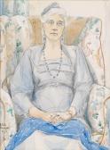EMERSON Edith 1888-1965,Portrait of violet oakley (1874-1961),1952,Freeman US 2014-05-02