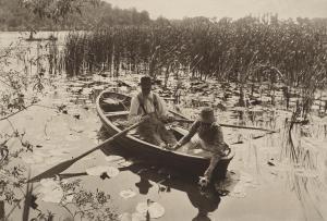 EMERSON Peter Henry 1856-1936,Gathering Water Lilies,1886,Christie's GB 2024-04-03