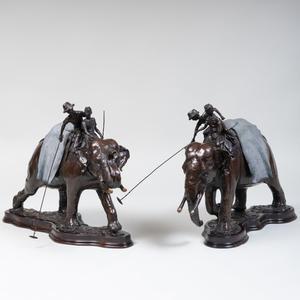 EMERY Edwina,Two Elephants with Riders,1989,Stair Galleries US 2021-10-21