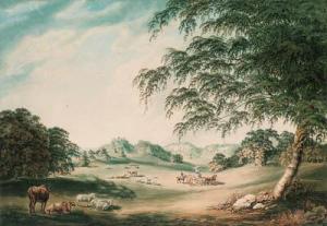 EMES John,A view in the park at Hawkstone, the seat of Sir R,1790,Christie's GB 1998-11-24