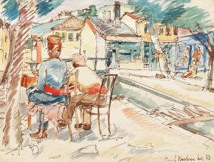 EMIL NICULESCU NIC 1903-1983,La cafenea,Artmark RO 2014-04-29