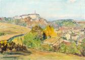 Emil Tylš 1906-1973,A View of Náchod,Palais Dorotheum AT 2017-09-23
