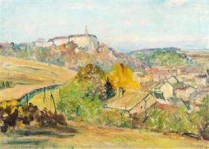Emil Tylš 1906-1973,A View of Náchod,Palais Dorotheum AT 2017-09-23