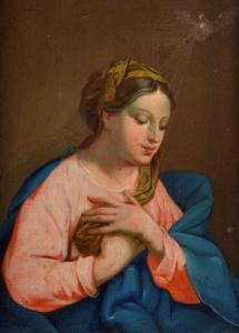 EMILIAN SCHOOL,Madonna in preghiera,18th century,Galleria Pananti Casa d'Aste IT 2022-02-18
