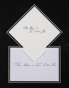 EMIN Tracey 1963,The News Is I Love You,2021,Forum Auctions GB 2024-04-24