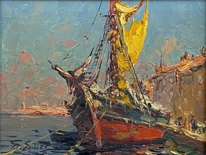 EMIOT Pierre Paul 1887-1950,Port de St-Tropez,Boisgirard - Antonini FR 2022-06-29