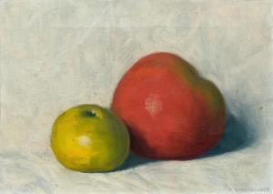 EMMENEGGER Hans 1866-1940,Still life with apples,Galerie Koller CH 2022-07-01