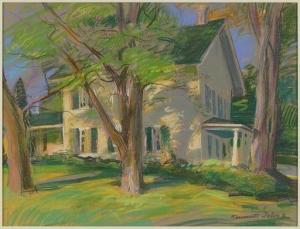 EMMETT John 1927,House Among Trees,20th Century,Susanin's US 2021-03-25